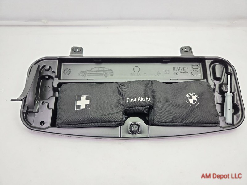 2008 BMW 535i 535xi 528xi 528i E60 Trunk Lid Tolls Tray As Pictured 71116761420