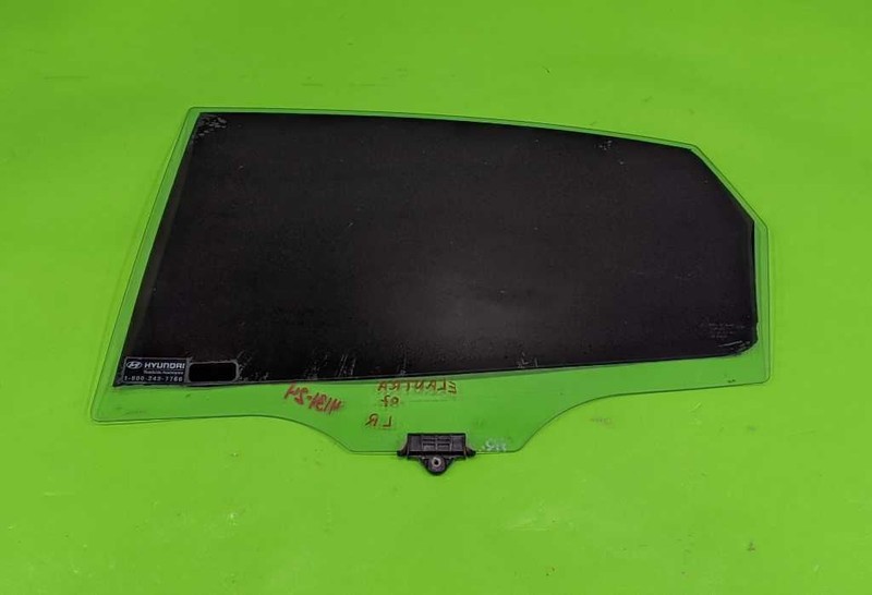 07-10 ELANTRA DRIVER LEFT REAR WINDOW DOOR GLASS OEM 4131-24