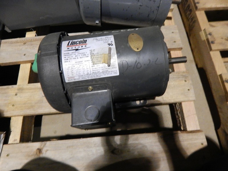 Lincoln SRF6S1T61 7UF LM24159A P 60Hz 1HP 1140 RPM Motor 28508