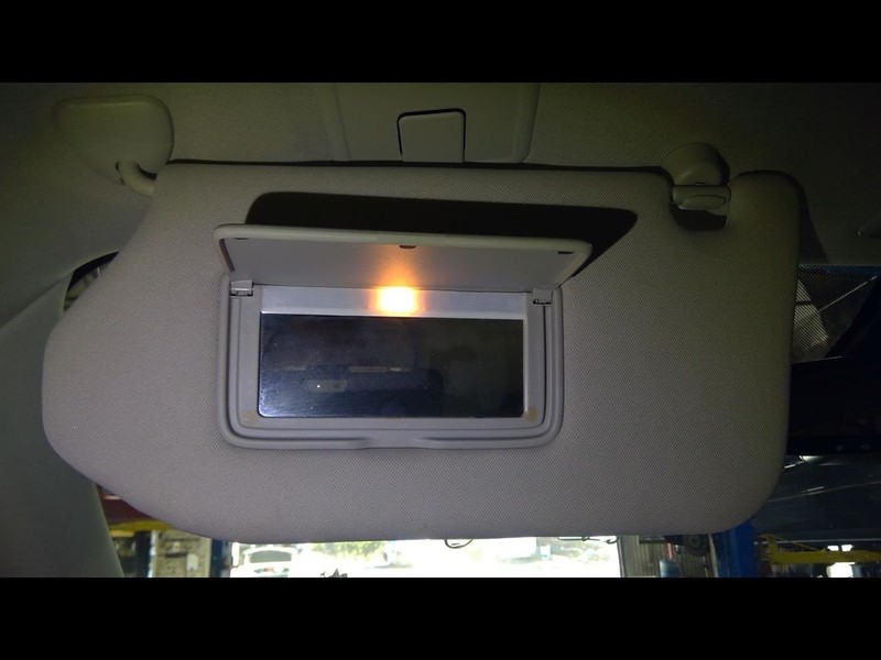 Driver Sun Visor Illuminated Thru 09/30/18 Fits 14-19 INFINITI QX60 1675177