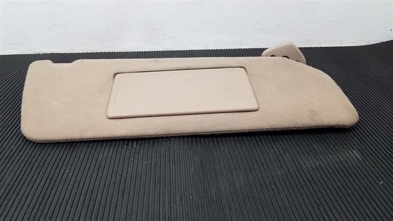 00-02 Ford F150 Right Passenger Sun Visor W/ Roof Console Tan OEM YL3Z1504104CAD