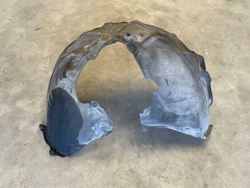11-18 Porsche Cayenne Front Left Driver Fender Liner Shield Guard 1419 OEM