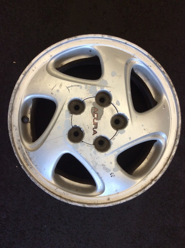 96 97 98 Acura TL 3.2L Right Wheel Rim 15X6-1/2 Alloy 5 Spoke 5 Lug #71669 OEM