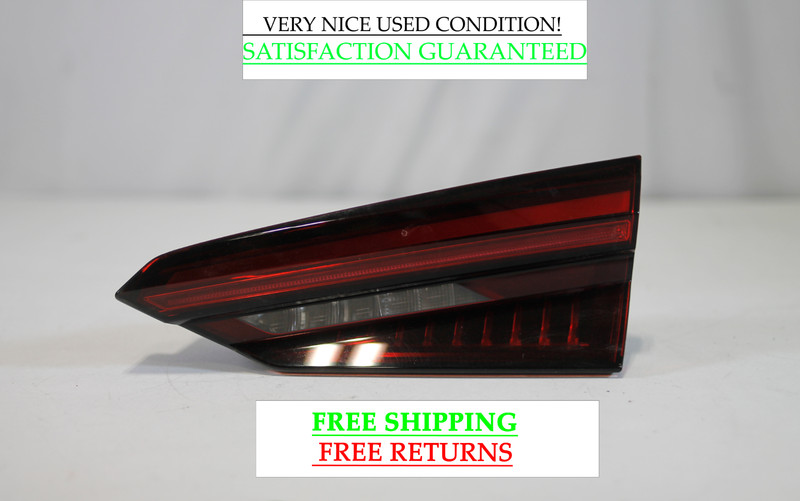 2018-2019 AUDI S5 A5 SPORTBACK RIGHT SIDE INNER LED TAIL LIGHT NICE OEM