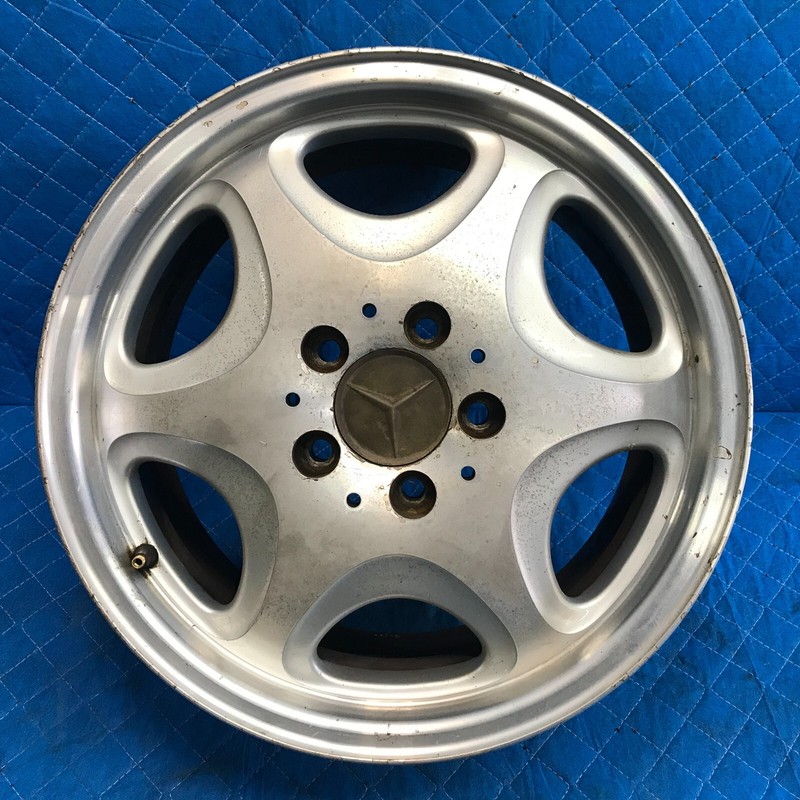98 MERCEDES CL500 OEM RIM FACTORY WHEEL 16" X 7.5" 6 SPOKE 1404011402