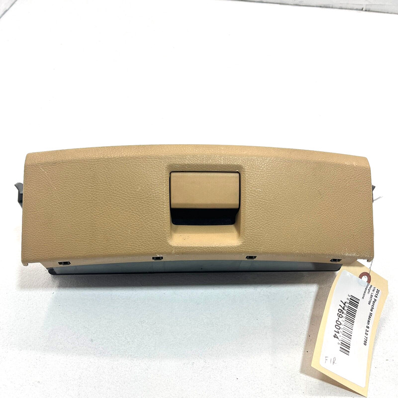 Front Right Seat Lower Storage Tray Drawer Box Beige Porsche Macan 2015-2018 OEM