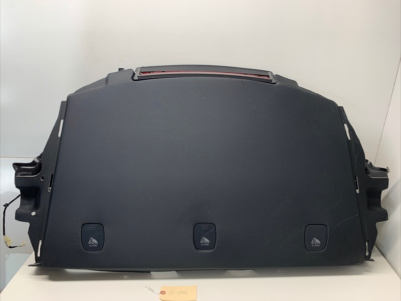 17-23 TESLA MODEL 3 REAR DECK SHELF PACKAGE TRAY TRIM PANEL COVER OEM 2372 S1