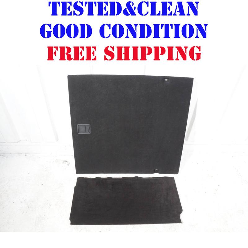 07 - 09 MERCEDES-BENZ S550 W221 TRUNK FLOOR TRIM COVER SET OF 2 OEM