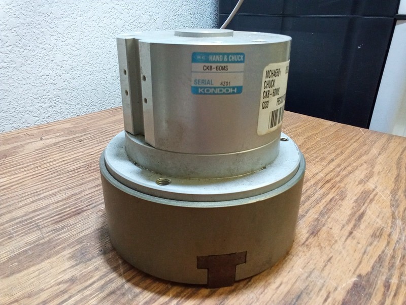 Kondoh CBK-60MS Hand & Chuck Pneumatic Gripper