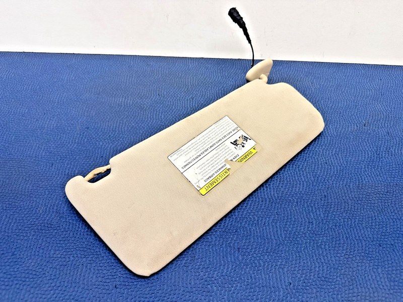 09-15 Jaguar XF XFR-S X250 Front Left Driver Side Sunvisor Sun Visor Shade OEM