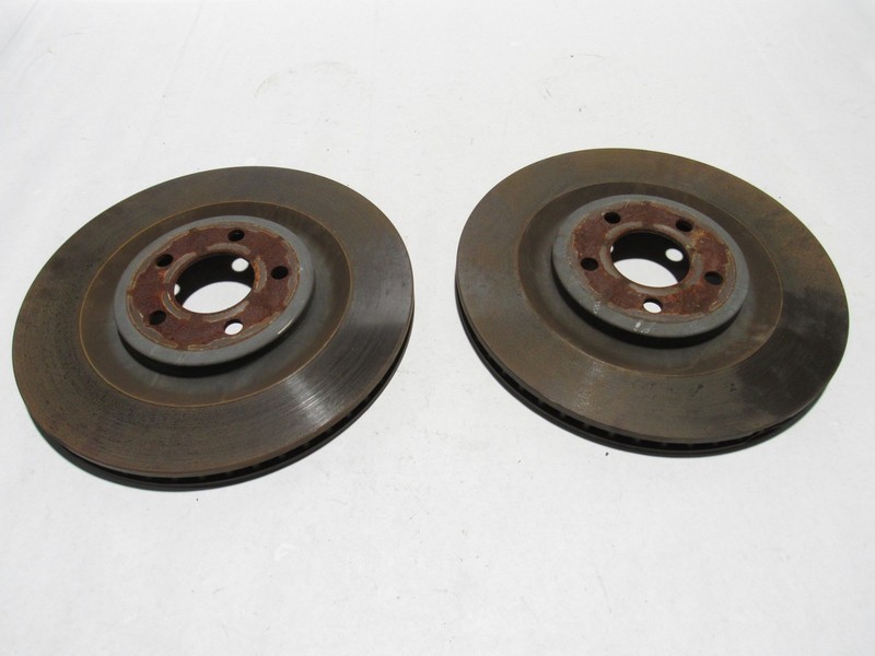 Lincoln Aviator 2021 Rear Left Right Brake Disk Rotor Set Pair 19-25 *