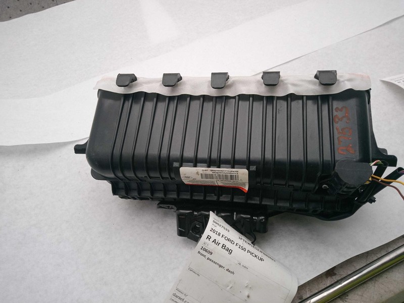 2018 Ford F150 Instrument Panel Air Bag Right Black 658139 111K Miles Used