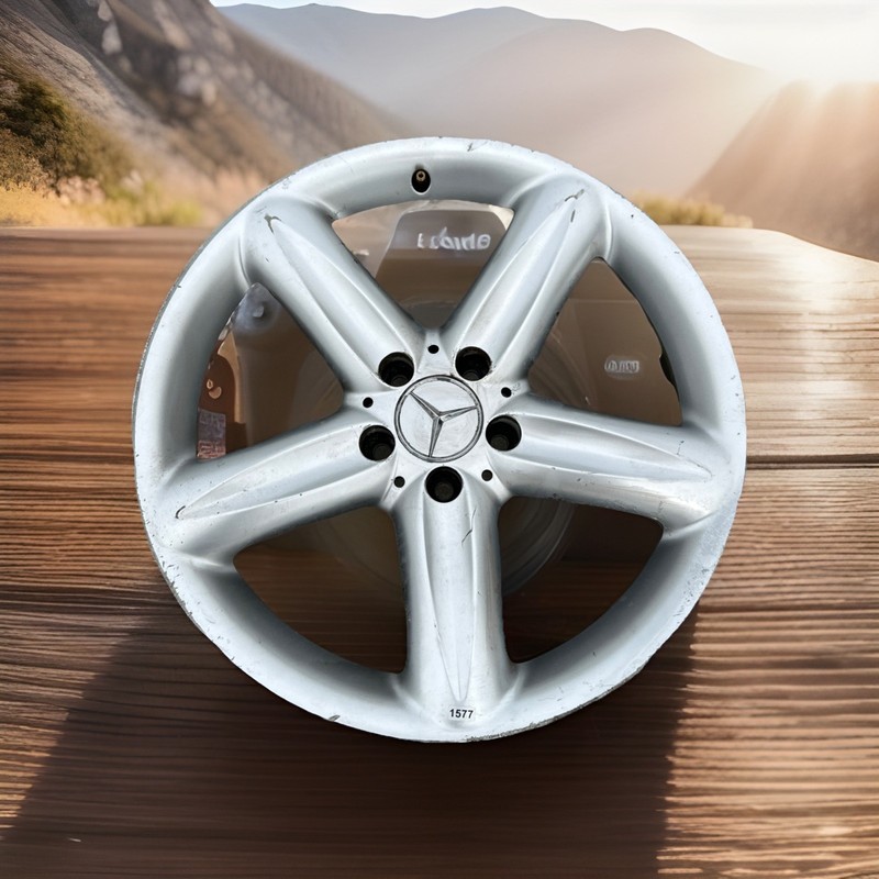 ✅ Mercedes R230 SL500 SL600 SL55 8.5 X 18" R18 Wheel Rim Silver 2304010402 OEM
