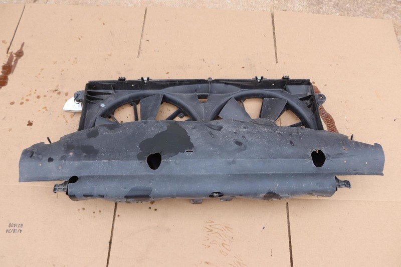 2015-2018 FORD F150 5.0L ENGINE COOLING RADIATOR FAN SHROUD MOTOR DUAL OEM