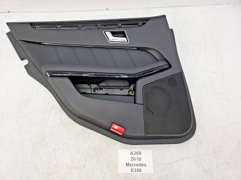 ✅ 10-13 OEM Mercedes W212 E350 Rear Left Driver Side Interior Door Panel