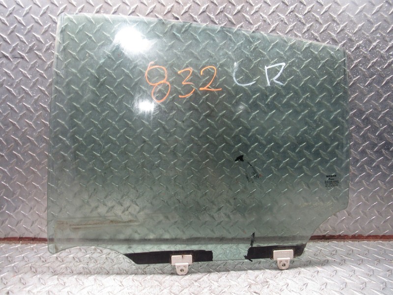 12- 19 NISSAN VERSA LEFT DRIVER REAR WINDOW GLASS SDN 43R-004584