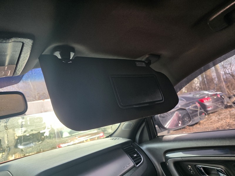 13-19 Ford Taurus SHO Passenger Right Sun Visor Oem Black Tested Oem