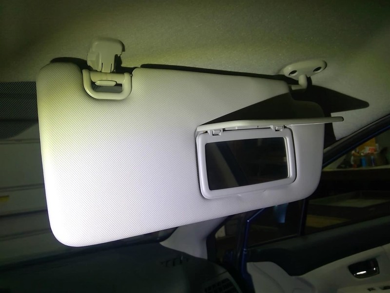 Passenger Sun Visor Without Illumination Fits 12-14 IMPREZA 1742384