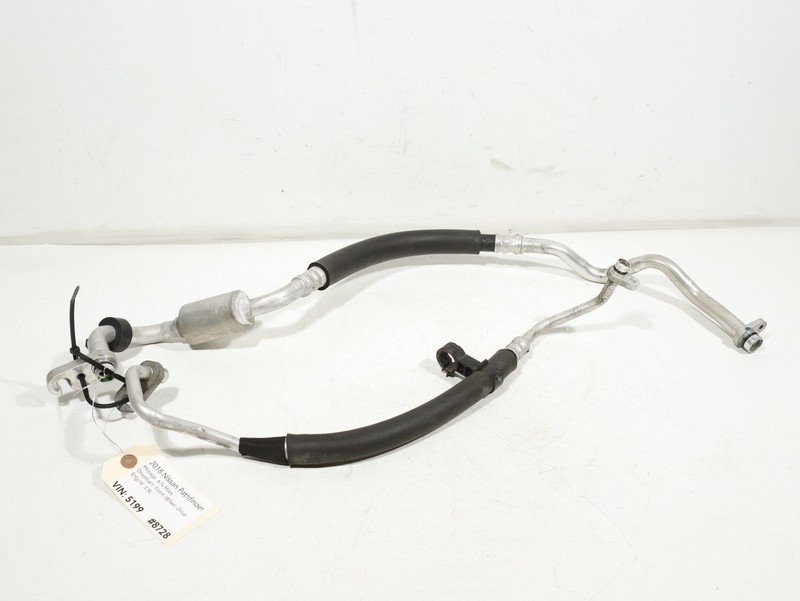 17-20 NISSAN Pathfinder A/C Air Conditioner Low Pressure Suction Hose Line OEM