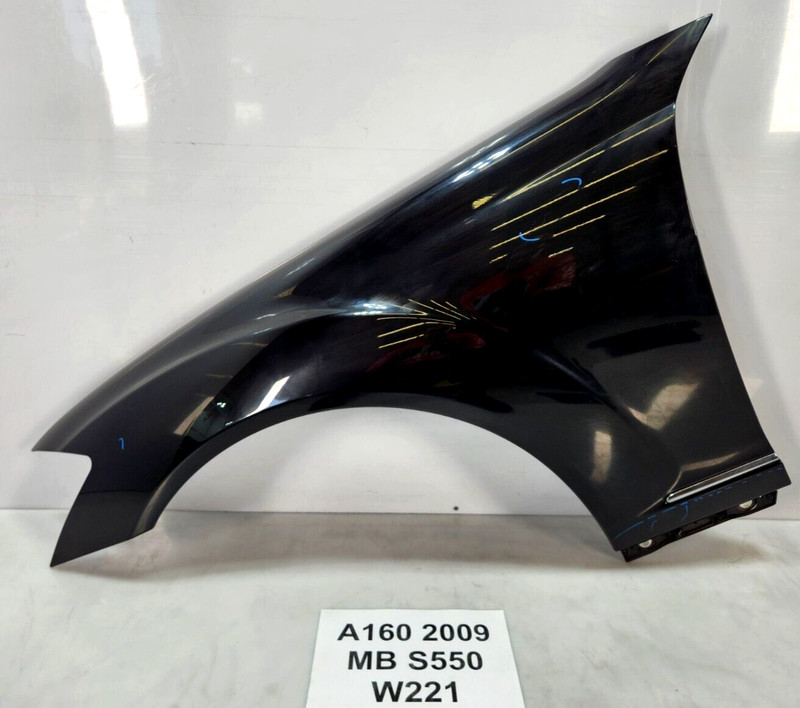✅ 07-13 OEM Mercedes W221 S550 S63 Front Left Driver Side Fender Panel Black