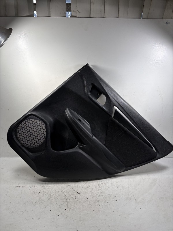 15-17 Honda Fit Right Rear Door Panel Lining Black 83700-T5A-A12ZA OEM