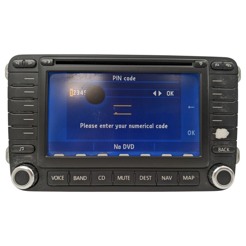 06-10 Volkswagen Passat Jetta GPS Navigation Radio Display Screen OEM DMG*