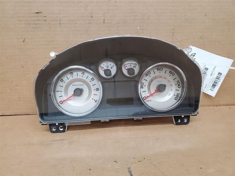 Speedometer MPH Yellow Cluster ID 7T4T-10849-CD Fits 07-08 EDGE 270929