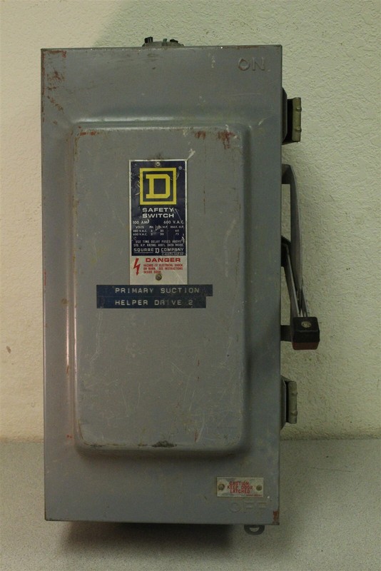 Square D Safety Switch 100A 600VAC series E1 H363AWK*FREE SHIPPING*