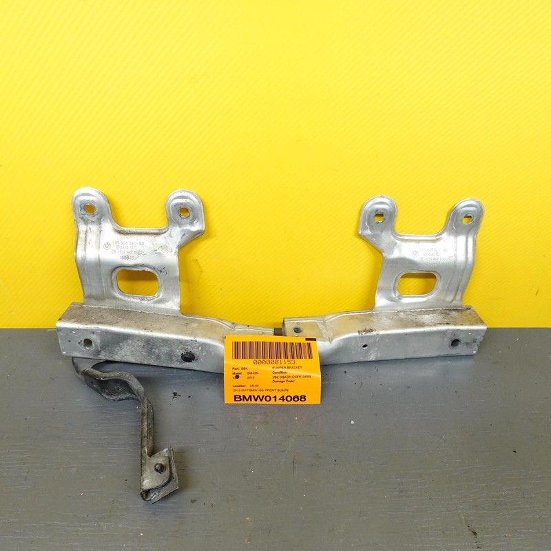 2014-2018 Bmw 435i F32 F33 F36 Front Bumper Bracket Left Right Set