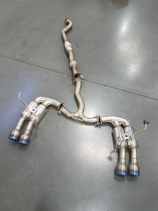 2015 Subaru WRX STi Invidia Exhaust Mufflers Pipes Tips #0578 G7