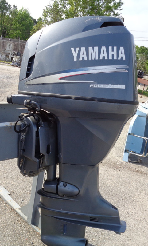 USED 2003 YAMAHA 115 HP F115 25" 4-STROKE OUTBOARD BOAT MOTOR ENGINE