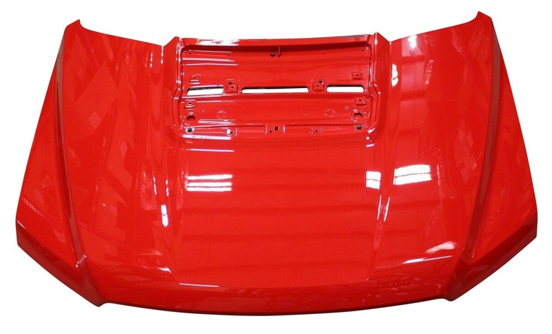 OEM Hood 17-20 RAPTOR Truck RACE RED Factory Ford New Take Off OE F150 Genuine