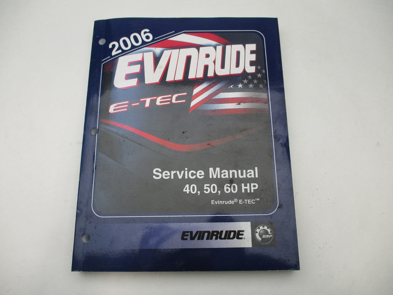 5006570 BRP Evinrude Outboard Service Repair Manual SD E-TEC 40-60 HP 2006