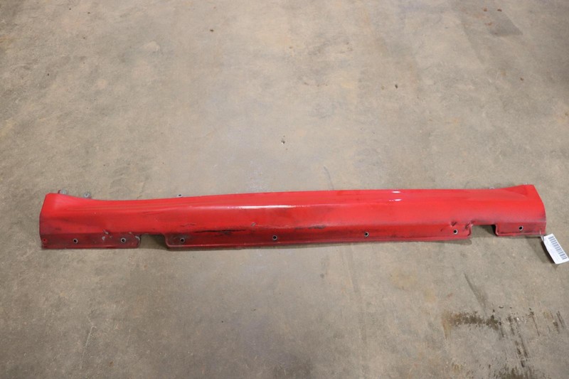 1996-1998 BMW Z3 E36 LEFT DRIVER SIDE ROCKER MOLDING SKIRT PANEL RED OEM