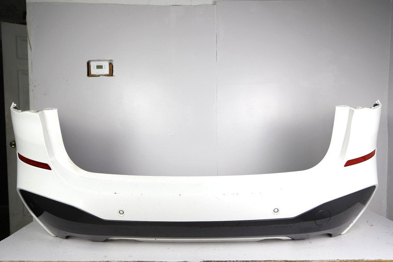 2016 - 2019 Bmw X1 F48 Rear Sport Bumper Cover W/ Park Assist Wiring & Diffuser