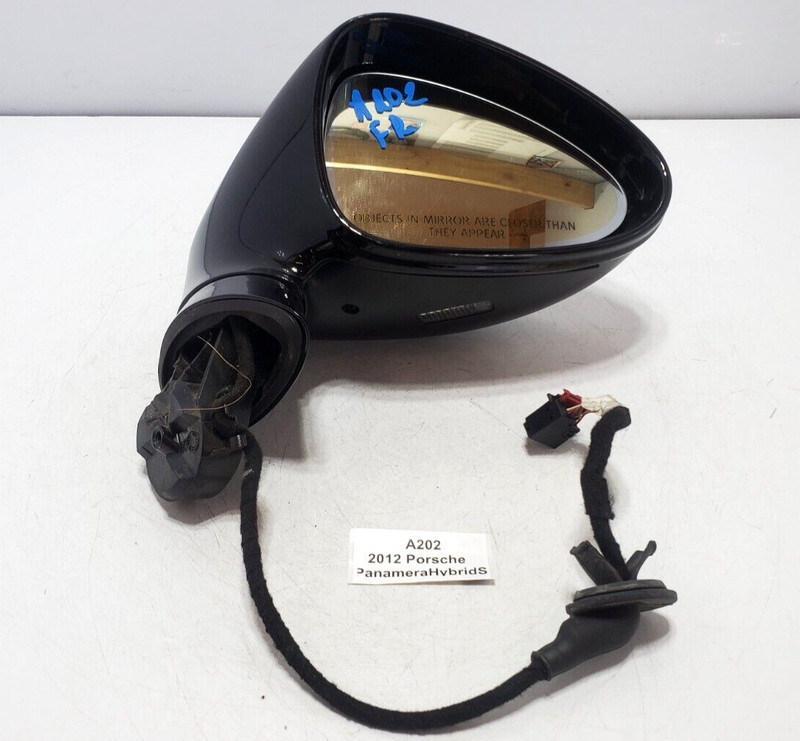 ✅ 10-13 OEM Porsche Panamera Hybrid S 970 Front Right Passenger Rear View Mirror