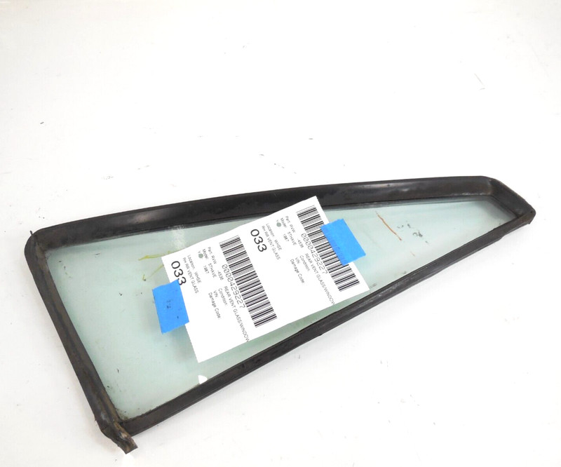 1982-1989 Chrysler Fifth Avenue Rear Door Window Vent Glass Passenger Right OEM