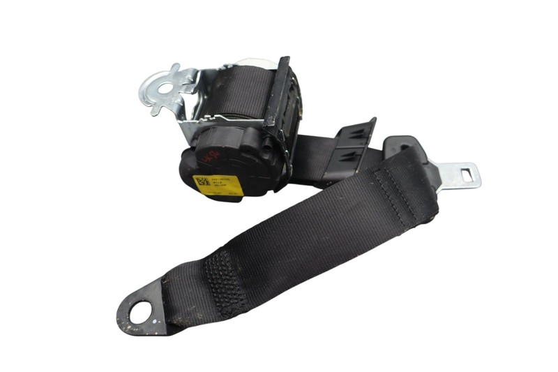17-22 Alfa Romeo Giulia Rear Left Outer Seat Belt Seatbelt Retractor Black OEM