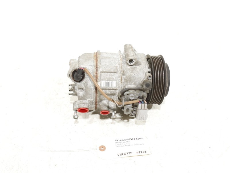 2014-2017 Lexus AWD RC350 IS350 3.5l Ac Air Conditioning Compressor & Clutch OEM