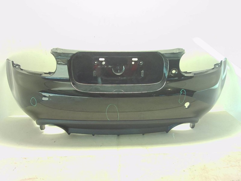 09-15 Mazda Mx-5 Miata NC Black Rear Bumper Cover with Reinforcement Bar