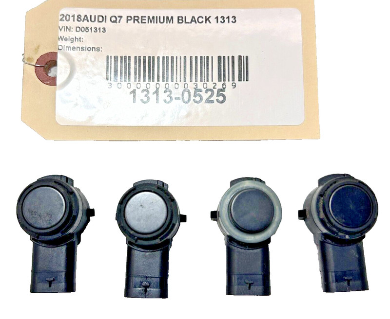 2017-23 Audi Q7 3.0L Bumper Park Assist Distance Parking Aid Sensor OEM Set of 4
