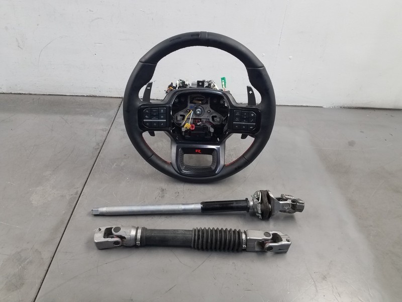 2025 Ford F150 Raptor RLeather Steering Wheel Column Paddles #5669 E3