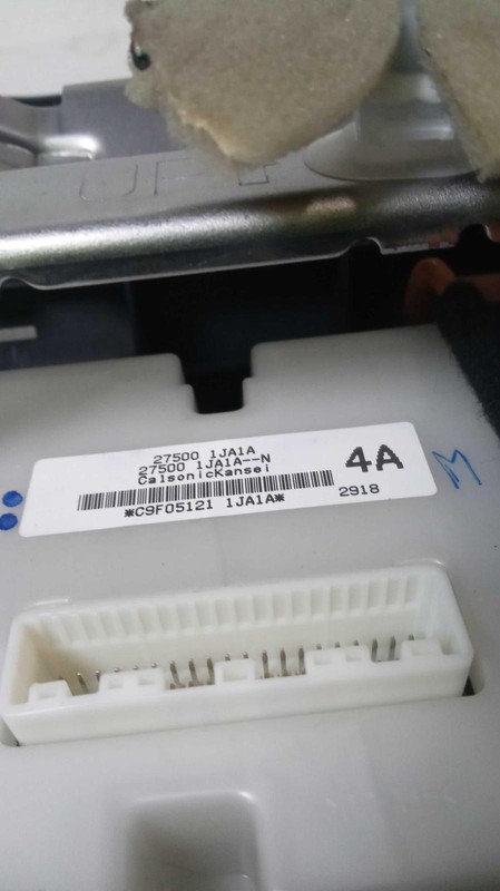 2013 Nissan Quest A/C Selector Switch OEM Blue 275001JA1A 150K Miles