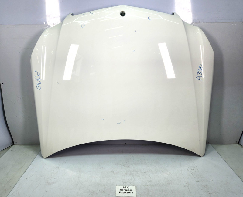 ✅ 10-13 OEM Mercedes W212 E350 E550 E63 Hood Bonnet Panel Shell White 149U NOTE*