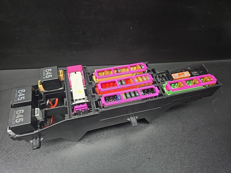 12-18 Audi A6 A7 S6 S7 Rear Trunk Fuse Relay Junction Box 4G0971845A Oem