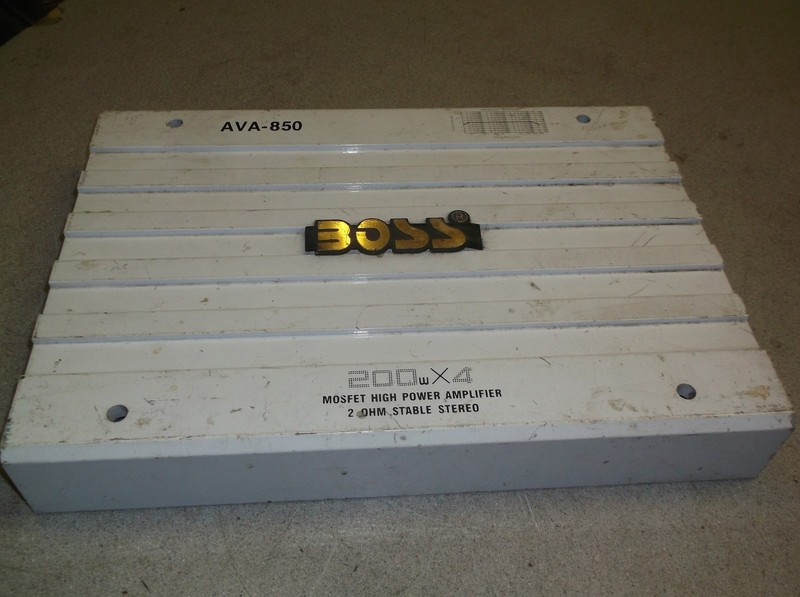 Boss AVA-850 200wx4 Mosfet High Power Amplifier *FREE SHIPPING*