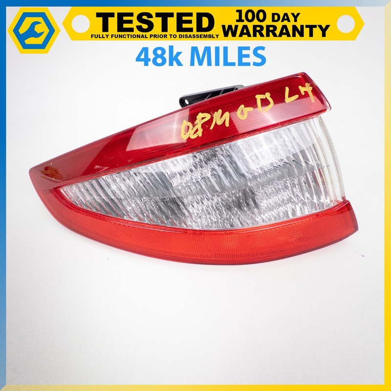 08-19 MASERATI GRANTURISMO REAR LEFT DRIVER SIDE OUTER TAIL LIGHT LAMP OEM