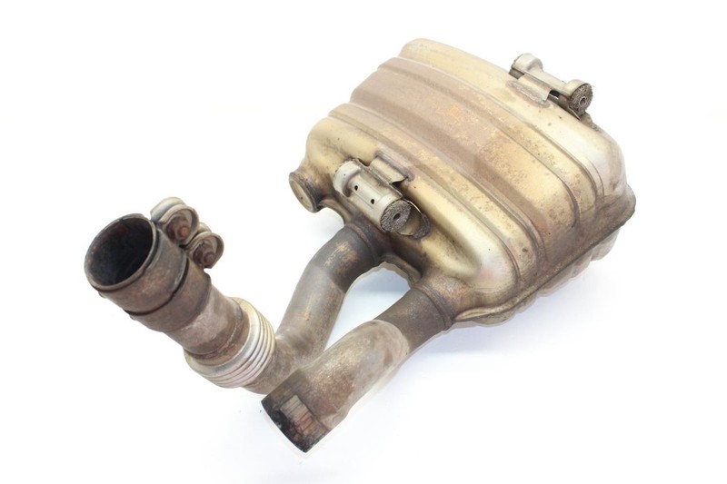 12-16 Porsche 911 Carrera 3.8L Driver Left Rear Muffler Assembly