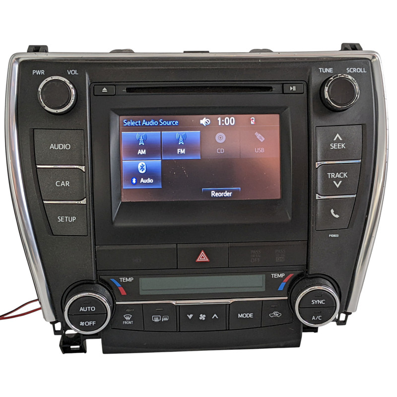 2015 Toyota Camry AM FM CD Player Radio Receiver OEM 86140-06370