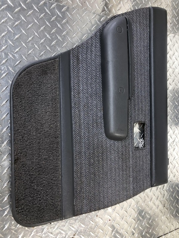 1990 - 1995 Toyota 4runner 4 Runner Rear Driver Left Door PanelBlack